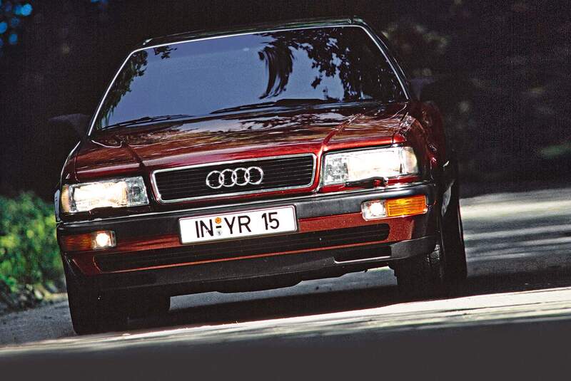 Audi V8 Originaltest 1988