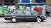 Audi V8, Seitenansicht