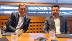 Audi-Vorstände Markus Duesmann und Oliver Hoffmann