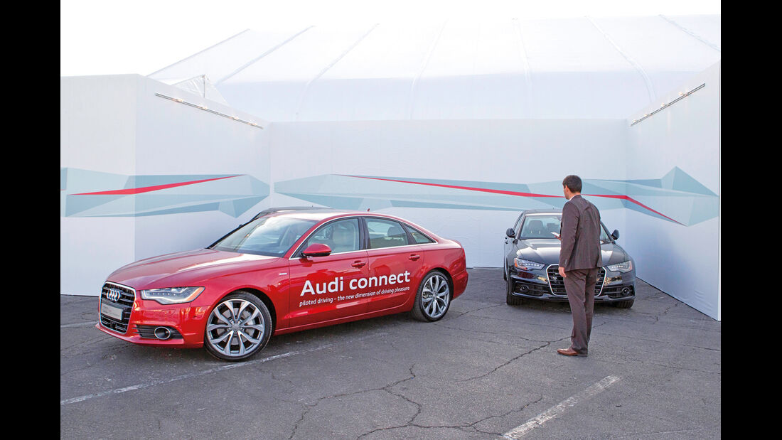 Audi connect, Testwagen