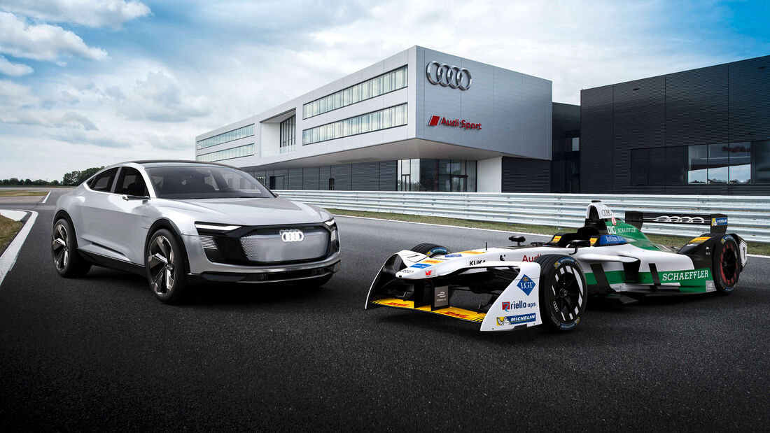Audi e-tron FE04 - Formel E - Elektrorennwagen - Vorstellung
