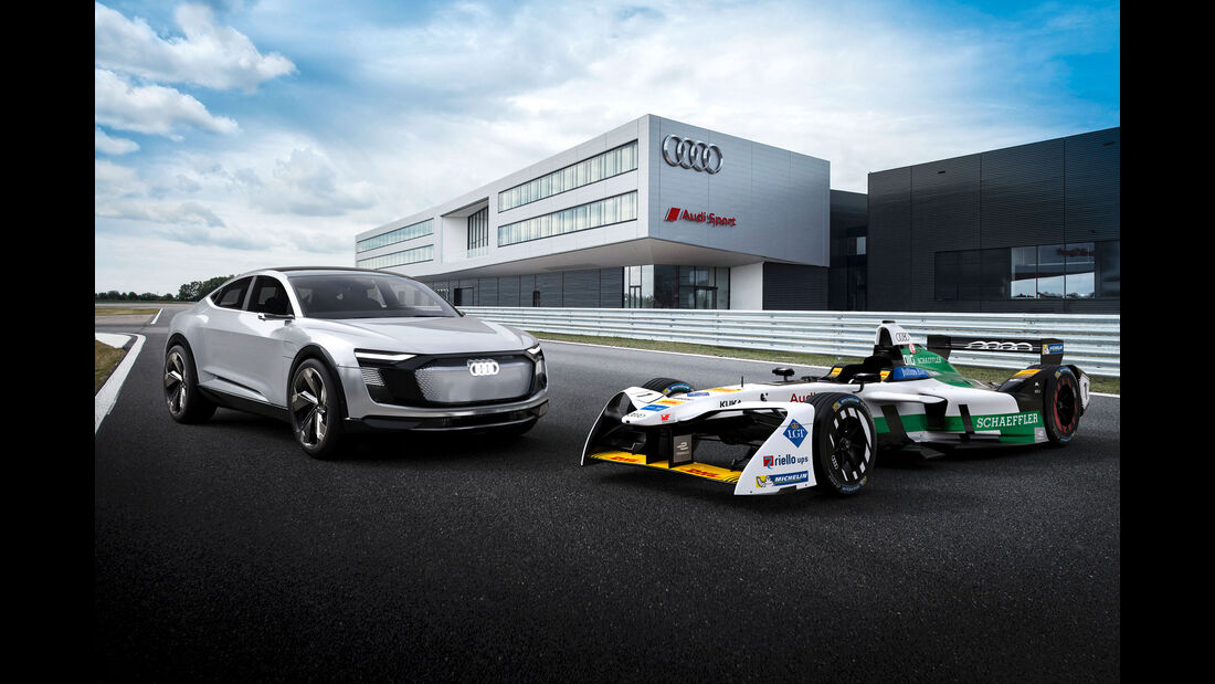 Audi e-tron FE04 - Formel E - Elektrorennwagen - Vorstellung