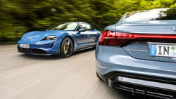 Audi e-tron GT Quattro, Porsche Taycan 4s