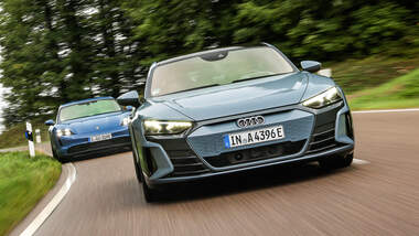 Audi e-tron GT Quattro, Porsche Taycan 4s