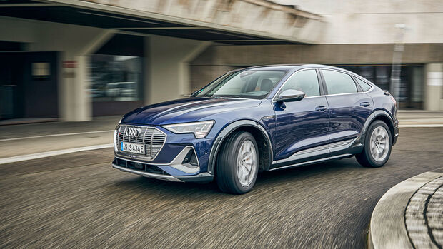 Audi e-tron Sportb. S, ams 0321 Test