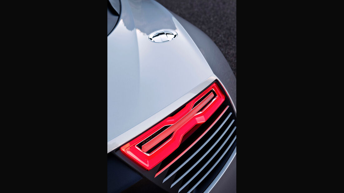 Audi e-tron Spyder, Rücklicht