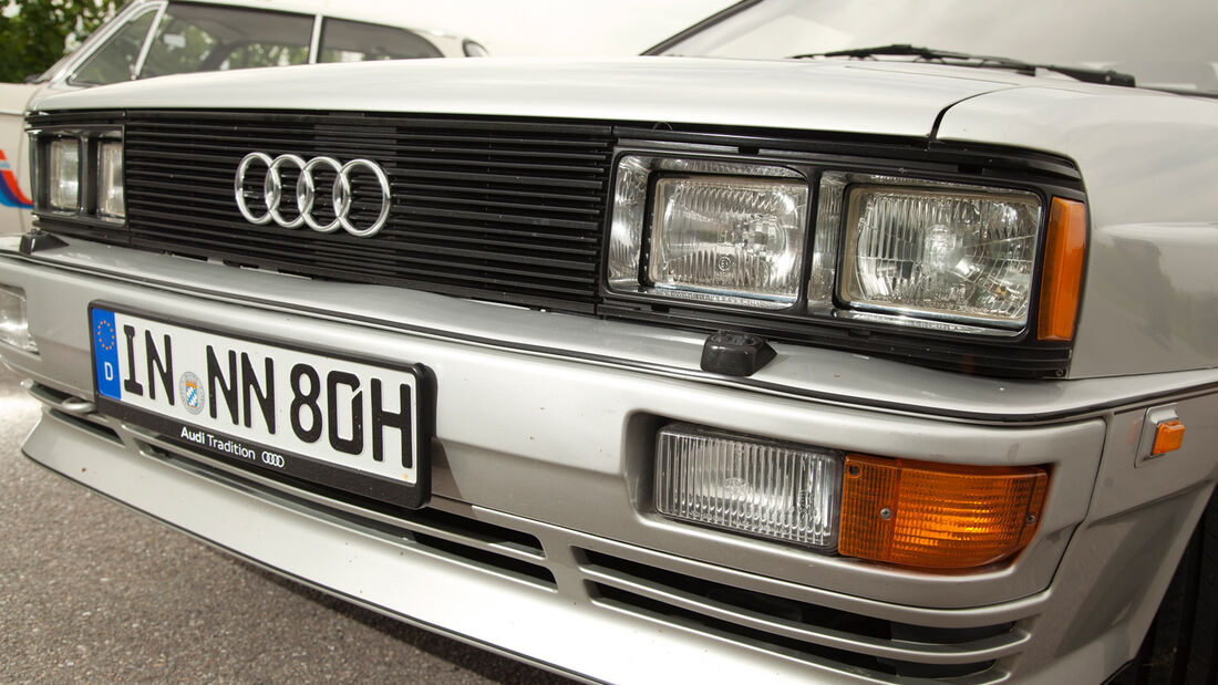 Audi quattro, Front, Kühlergrill