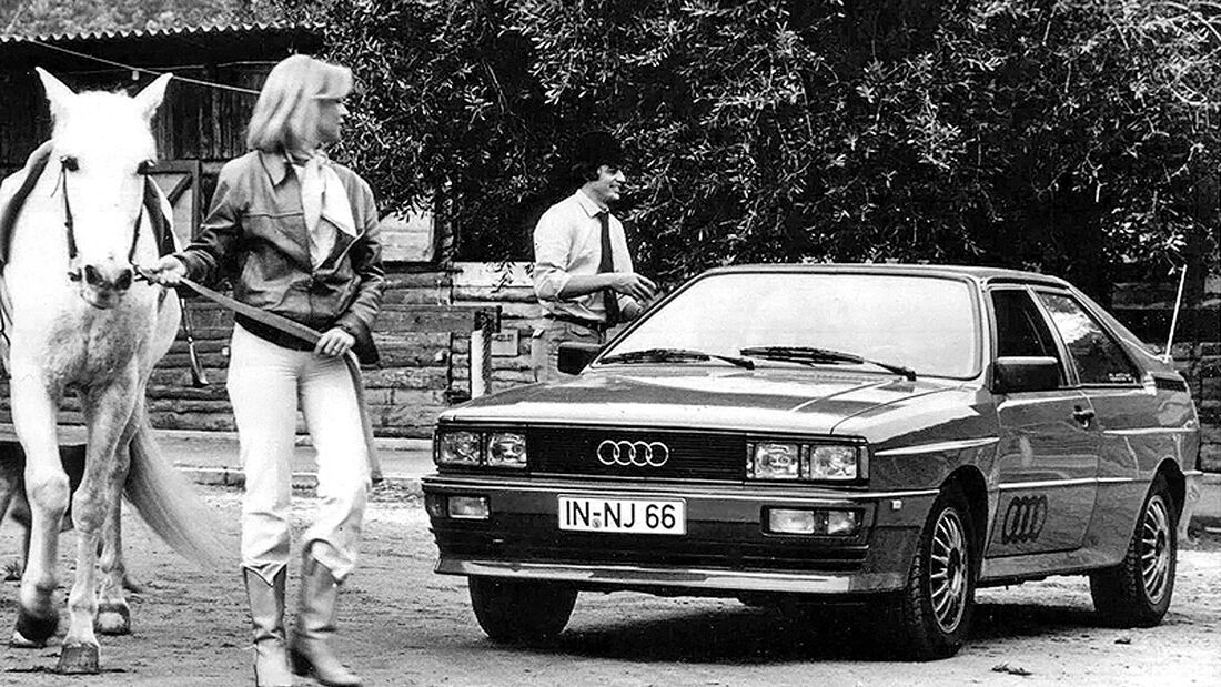 Audi quattro, Front, Kühlergrill