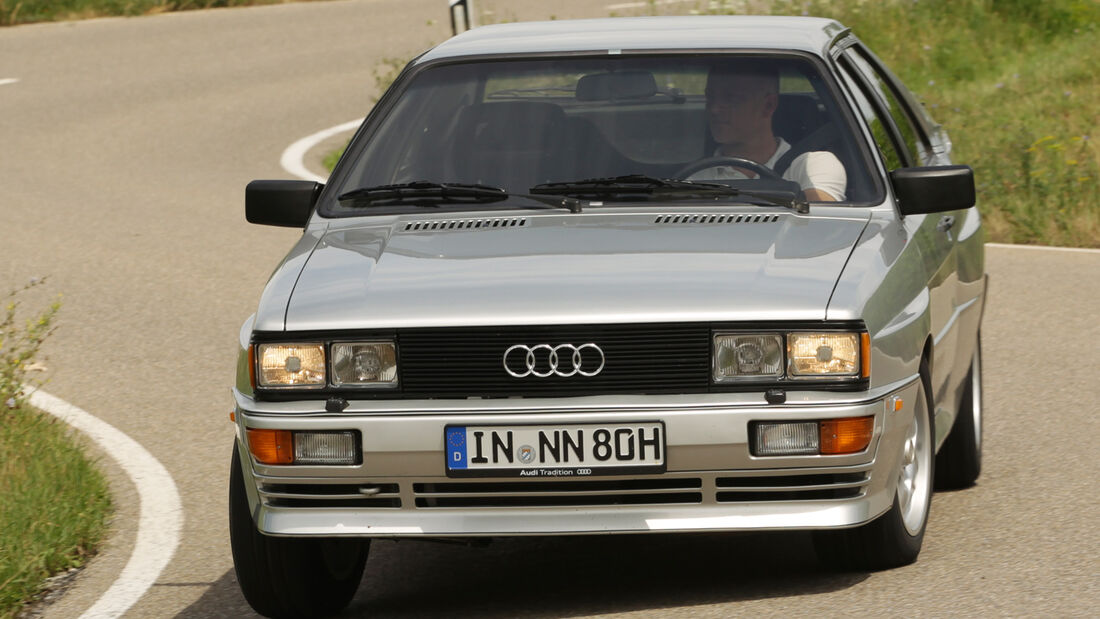 Audi quattro, Frontansicht