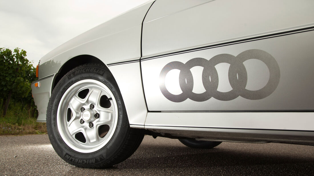 Audi quattro, Rad, Felge