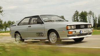 Audi quattro, Seitenansicht