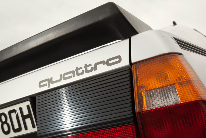Audi quattro, Typenbezeichnung, Spoiuler