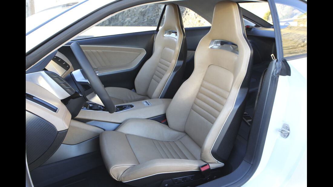 Audi quattro concept, Cockpit, Imnnenausstattung, Sitze, Detail