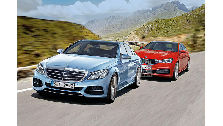 Mercedes Gegen Bmw Vergleich Kunftiger Modelle Auto Motor Und Sport