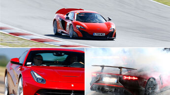 Aufmacher - McLaren - Ferrari - Lamborghini 