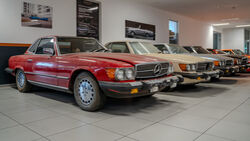 Auktion Scheunenfund Mercedes SL R107