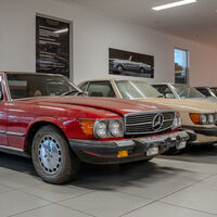 Auktion Scheunenfund Mercedes SL R107