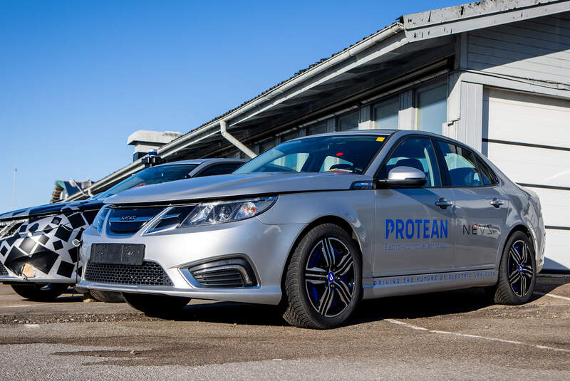 Auktion mit den letzten gebauten Saab aus Trollhättan und Elektro-Prototypen