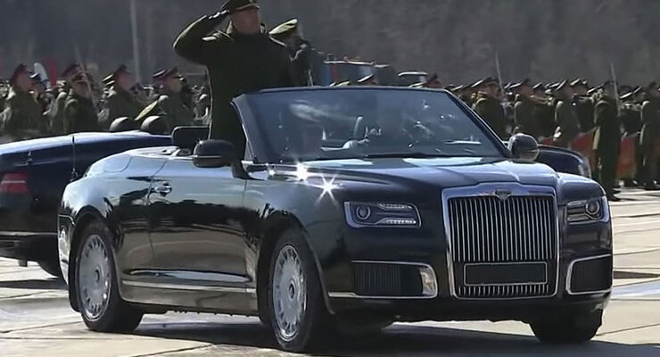 Aurus Senat Cabrio: Offener russischer Luxusliner