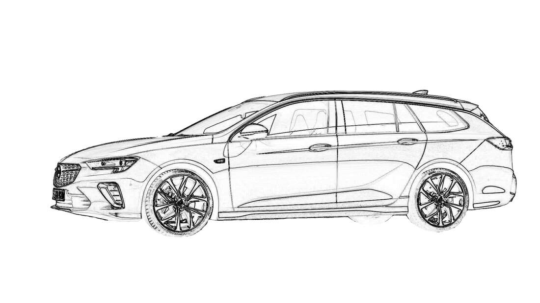 Corona-Zeitvertreib: Coole Ausmalbilder von heißen Autos | AUTO MOTOR