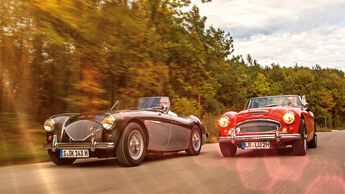 Austin Healey 100, Austin Healey 3000 MK II, Frontansicht