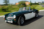 Austin-Healey 3000, Frontansicht