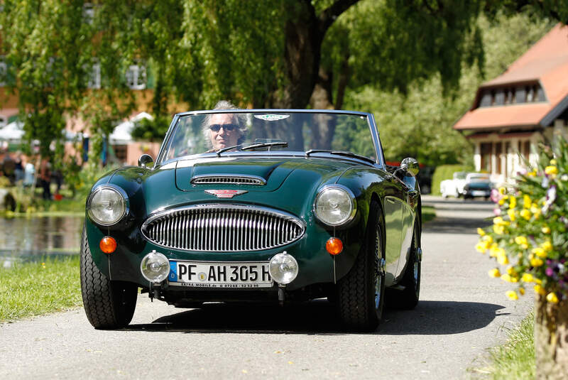 Austin-Healey 3000, Frontansicht