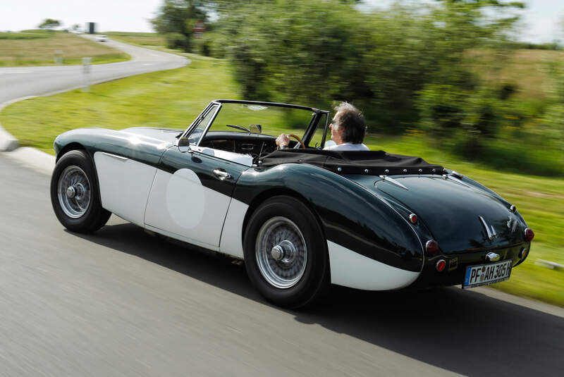 Austin-Healey 3000, Heckansicht