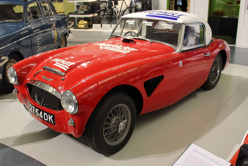 Austin Healey 3000 Rally Car im British Motor Museum