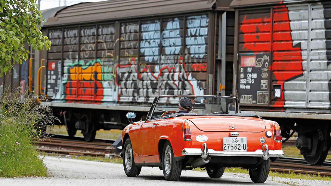 Austin-Healey Sprite, Heckansicht