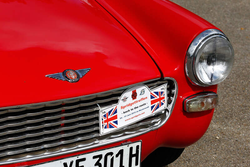 Austin-Healey Sprite MK 3, Kühlergrill