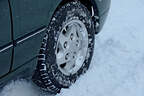 Austin Sprite und Range Rover Vogue