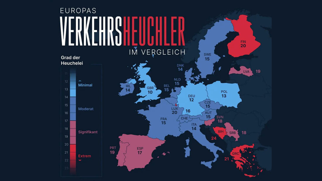 Auto-Heuchler in Europa