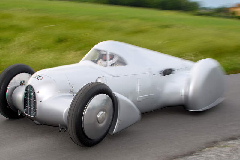 Auto Union Lucca-Wagen Rekordauto Neuaufbau (2026)