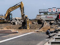 Autobahn Baustelle