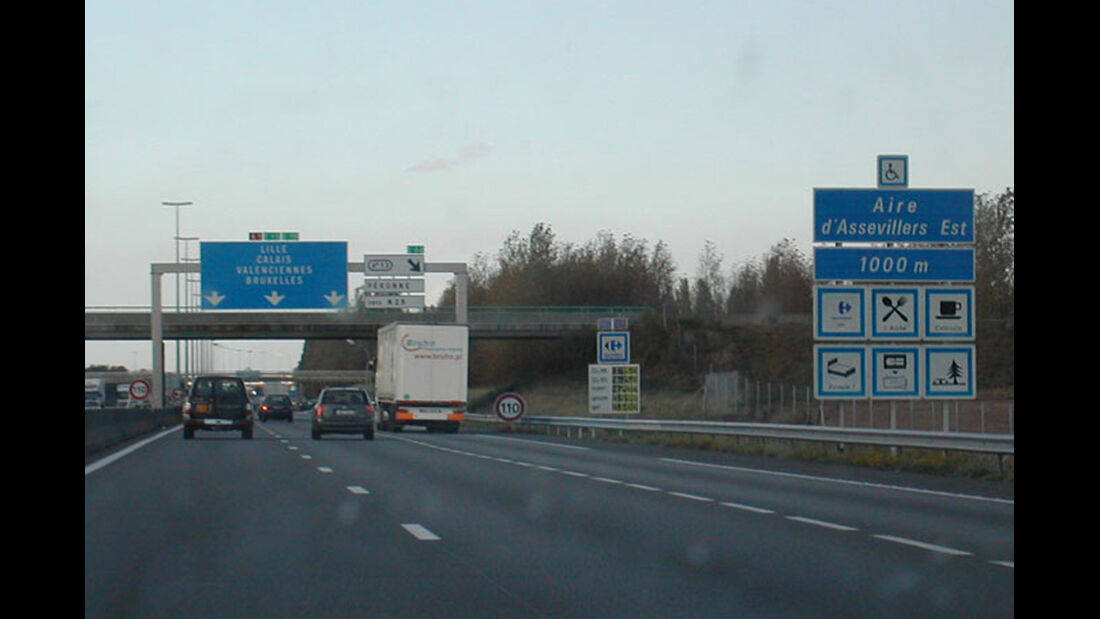 Autobahn Frankreich