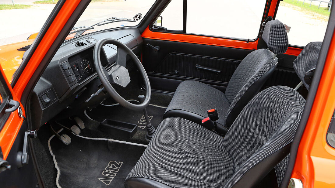Autobianchi, A112 Junior, (1981), Innenraum, Cockpit