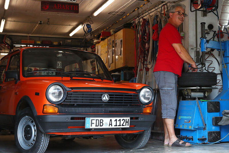 Autobianchi, A112 Junior, (1981), Werkstatt