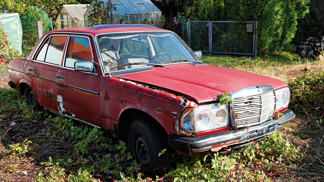 Autofriedhof Rust, Mercedes 240 D