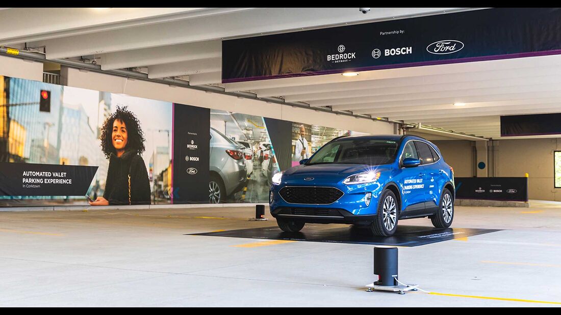 Automated Valet Parking Ford Bosch