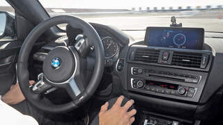 Autonomes Fahren, BMW, Cockpit