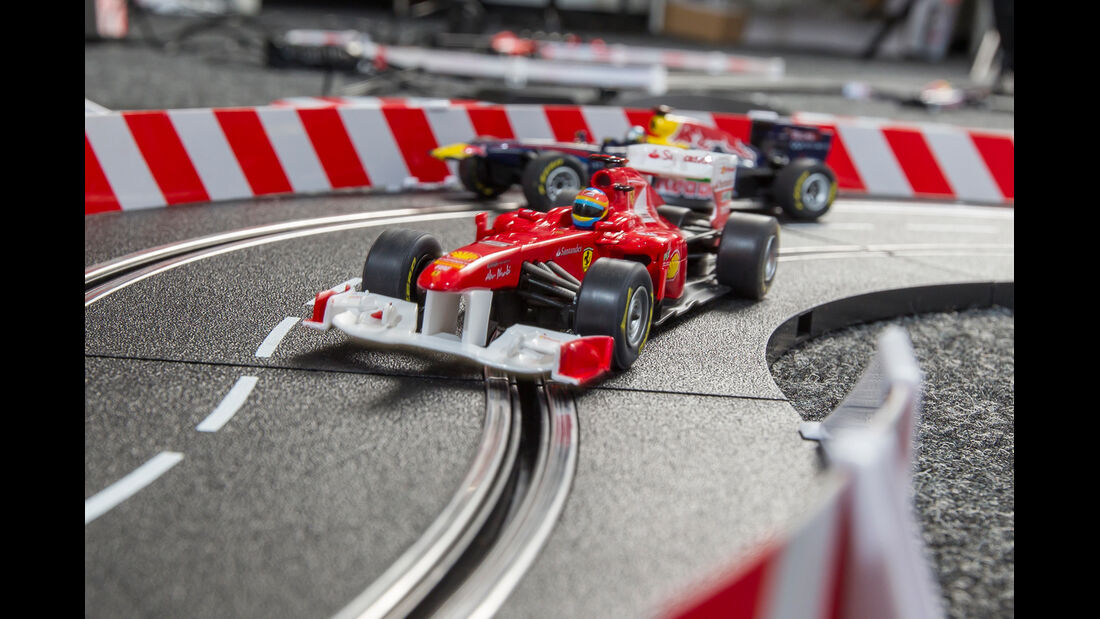 Autorennbahn, Rennstrecke, Ferrari