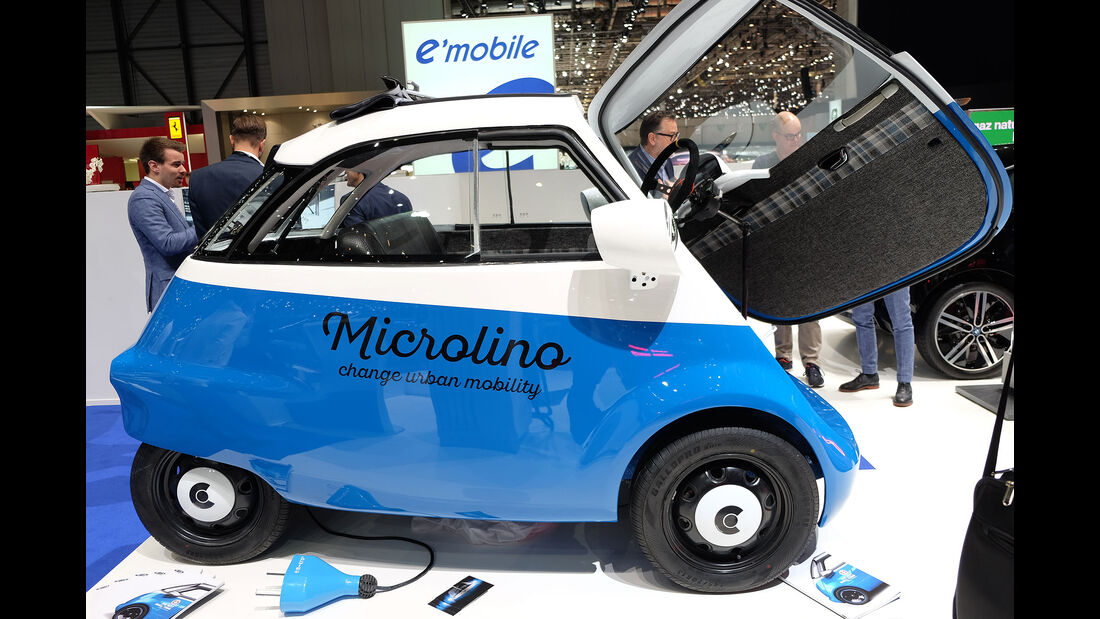 Autosalon Genf 2016 Exoten Micro Microlino