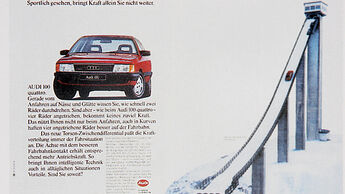 Autowerbung, Audi Quattro