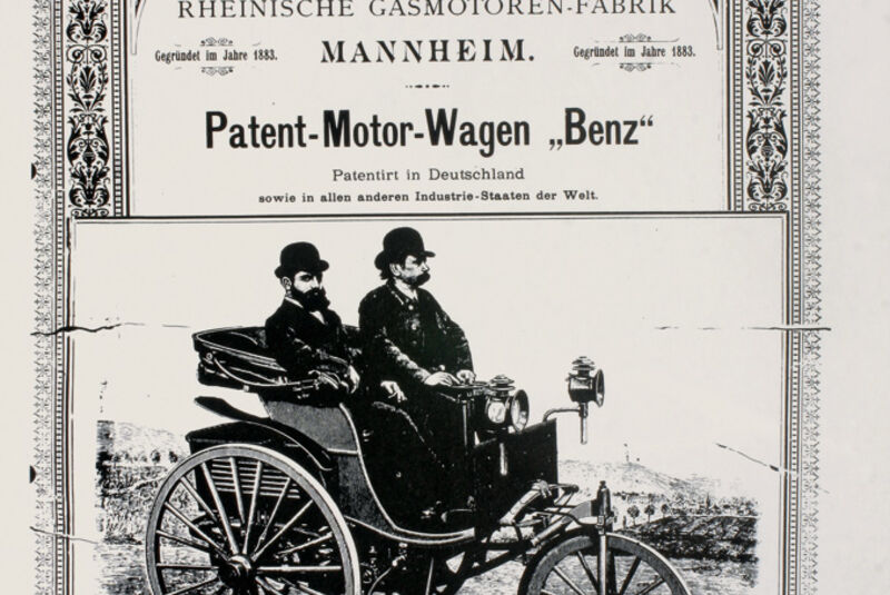 Autowerbung, Carl Benz