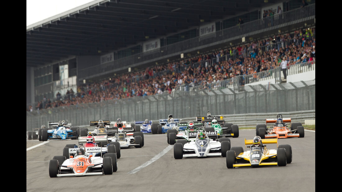 AvD-Oldtimer-GP, Formel-1-Autos, Start