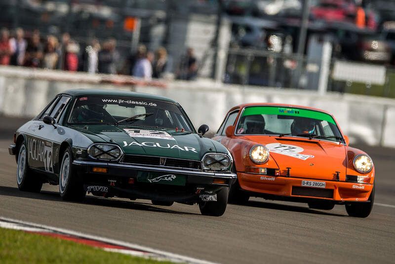 AvD Oldtimer Grand Prix 2016 Jaguar XJS Porsche 911