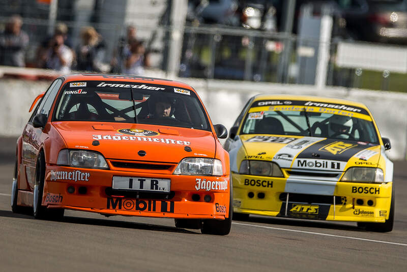 AvD Oldtimer Grand Prix 2016 Opel Omega DTM Jägermeister