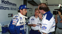 Ayrton Senna - Adrian Newey - Williams - GP San Marino 1994 - Imola