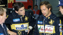 Ayrton Senna & Elio de Angelis
